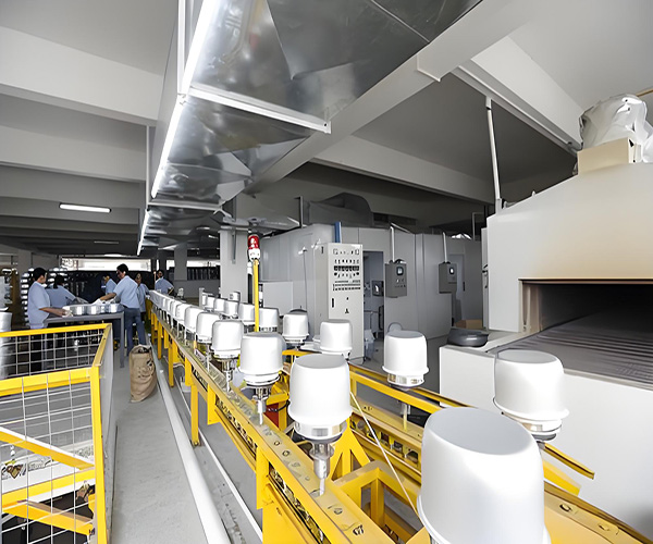 炊具制造粉末涂裝生產(chǎn)線的設(shè)計