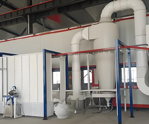 煙臺(tái)某家具制造公司噴粉流水線(xiàn)升級(jí)案例