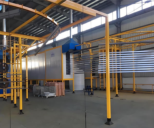 江蘇某鋁材制造公司粉末噴涂線(xiàn)案例