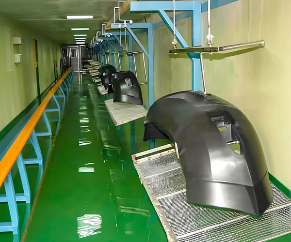 河南某汽車(chē)零部件噴漆流水線(xiàn)升級(jí)案例