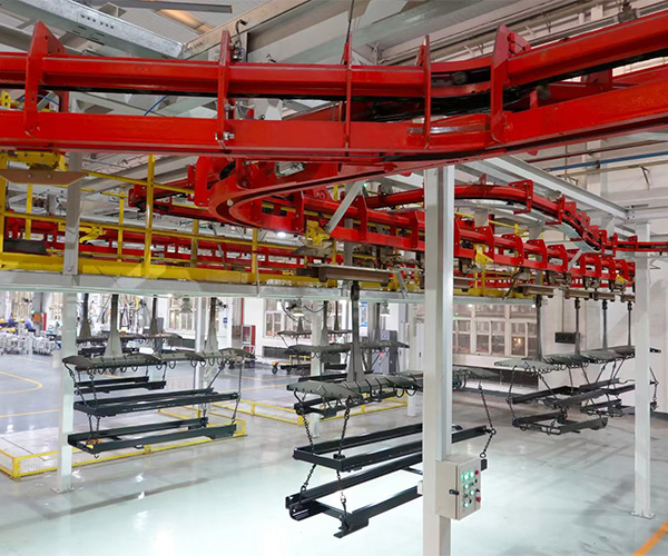 積放線輸送設備在噴漆流水線中的高效應用